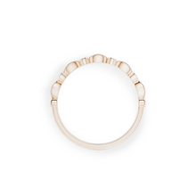 14K Solid Gold Diamond Antic Ring Band - Triple C Diamond's