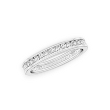 14K Solid Gold Diamond Full Eternity Band - Triple C Diamond's