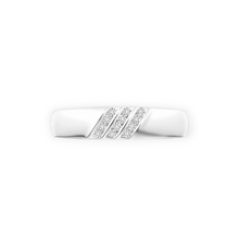 14K Solid Gold Men's Diamond Wedding Ring Band - Triple C Diamond's