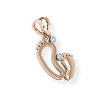 14K Solid Gold Mother-Baby Pendant - Triple C Diamond's