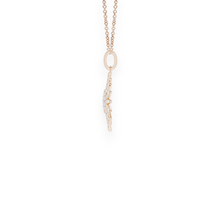 14K Solid Gold The Glory of Sun Diamond Necklace - Triple C Diamond's