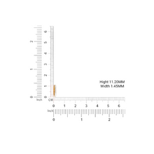 18K Solid Gold Diamond Nose Ring - Triple C Diamond's