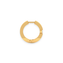 18K Solid Gold Single Solitaire Diamond Nose Ring
