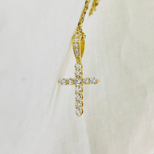 1.00 Carat 14K Solid Gold Cross Pendant For Everyday Blessing