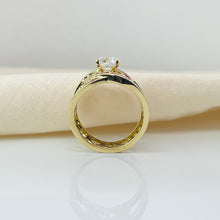 Custom Made 14K Solid Gold Engagement Ring With Classic Ruby collection