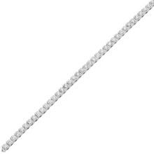 2.00 MM 14K Solid Gold Diamond Prong Setting Tennis Bracelet 2.00 Ctw - 2.60 Ctw