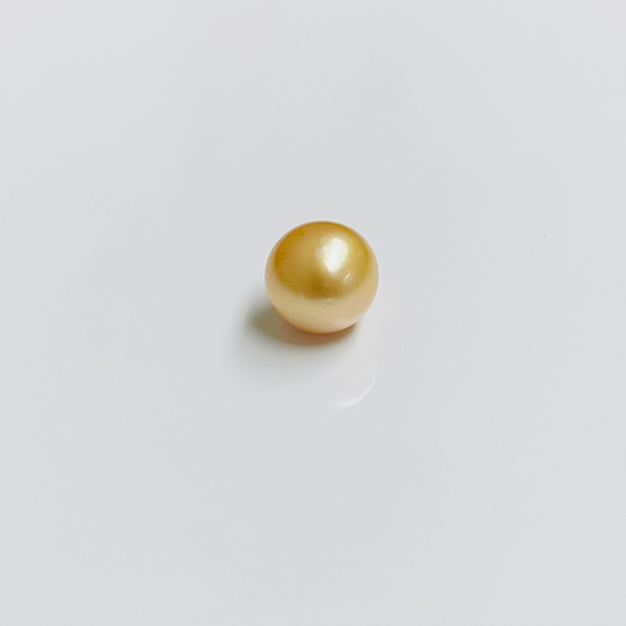 Stunning 10.85-11.00 MM Deep Golden South Sea Pearl