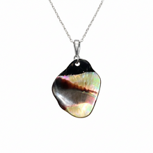 Natural Baroque Freeform Mobe Pearl Pendant Necklace 14K Solid Gold Statement Jewelry