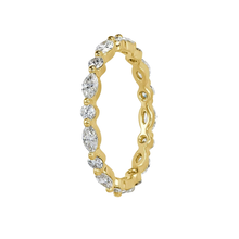 Marques and round cut eternity band1