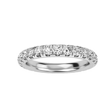 1.75 ctw 14K Solid Gold Full Eternity Band for women Triple C Diamond's