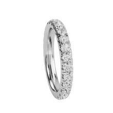 1.75 ctw 14K Solid Gold Full Eternity Band for women Triple C Diamond's