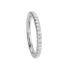 1.00 ctw 14K Solid Gold Full Eternity Band for Women Triple C Diamond's