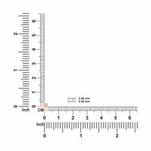 18K Solid Gold Bezel Style Diamond Nose Pin Triple C Diamond's 